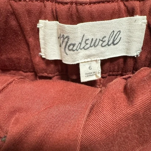 Madewell Paperbag Tapered Pants - Picture 6 of 10